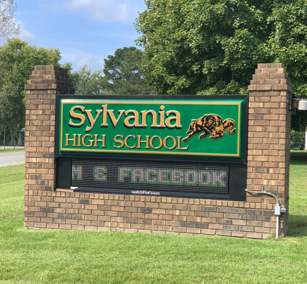 School Town of Sylvania, Sylvania, AL, Sylvania Alabama