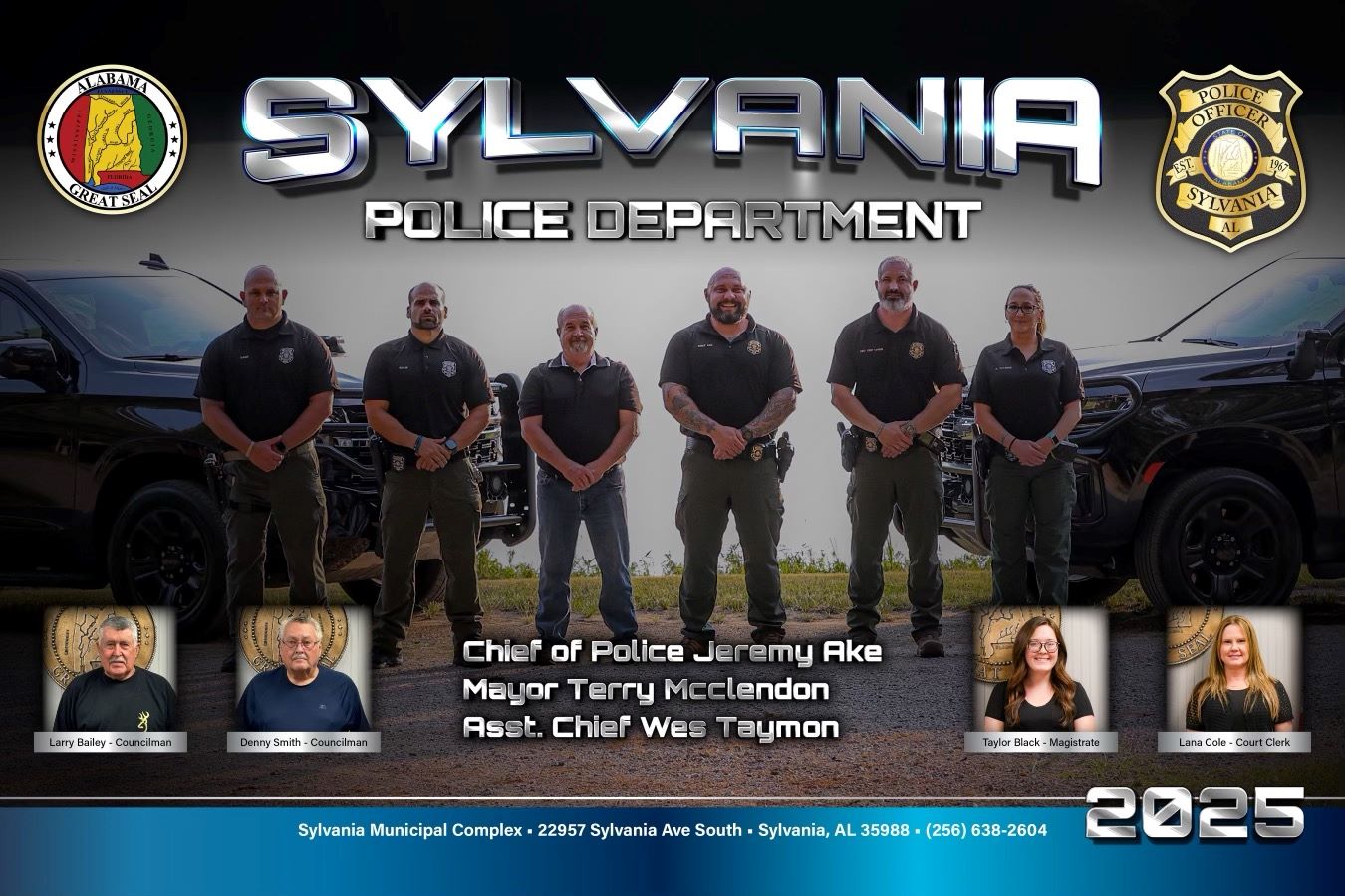 Police – Town of Sylvania, Sylvania, AL, Sylvania Alabama